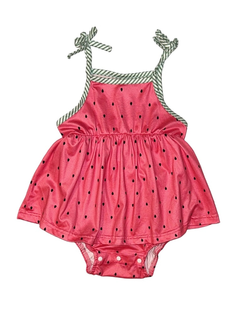 SHEIN Baby Girl Watermelon Romper Size 18-24 Months